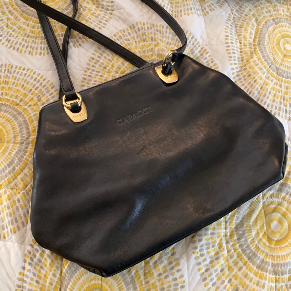 Capacci Leather Shoulder Bag